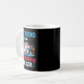 Mug Petit ami de la croisièreuse d'anniversaire Funny (Devant gauche)