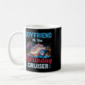 Mug Petit ami de la croisièreuse d'anniversaire Funny (Gauche)