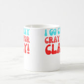 Mug Petit ami drôle appelé Clay et céramiste de poteri (Centre)