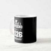 Mug Petit ami fier d'une remise de diplôme Cl 2026 (Devant gauche)