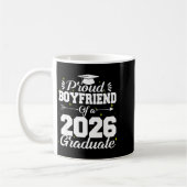 Mug Petit ami fier d'une remise de diplôme Cl 2026 (Gauche)