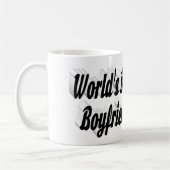 Mug Petit ami photo noir script (Gauche)