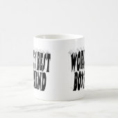 Mug Petit ami typographie noire (Centre)