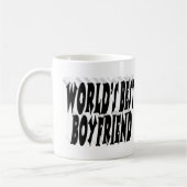 Mug Petit ami typographie noire (Gauche)