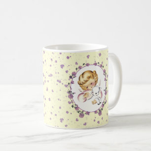 Mug Petit ange avec agneau Cadeau de Pâques