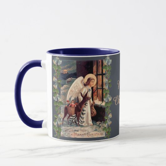 Mug Petit Ange avec Cerf (Gauche)