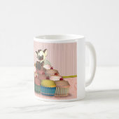 Mug petit ange de chat sur le gâteau féerique, petit (Devant droit)