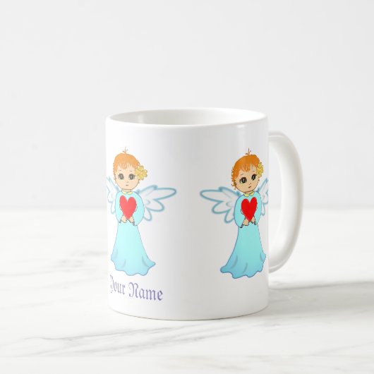 Mug Petit ange mignon (Devant droit)