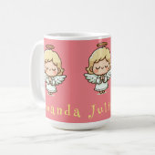 Mug Petit ange priant (Devant gauche)