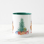 Mug Petit animal chick Père Noël Costume de Noël (Centre)