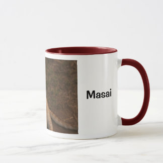 Mug Petit animal de lion dans le masai Mara