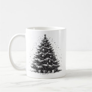 Mug Petit arbre de Noël de pin Vintage