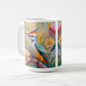 Mug Petit arc-en-ciel Pic Imaginaire Oiseau (Devant gauche)