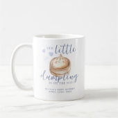 Mug Petit Baby shower d'aquarelle bleu Dumpling (Gauche)