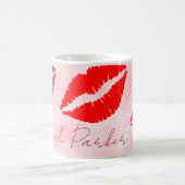 Mug petit baiser rose (Centre)