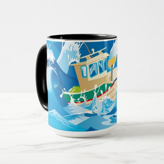 Mug Petit bateau (Devant gauche)