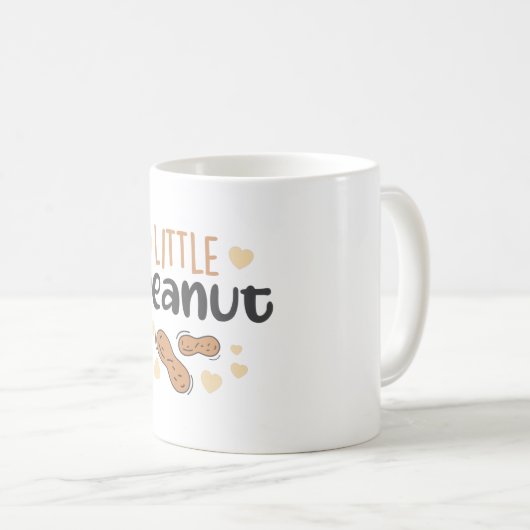 Mug Petit bébé de cacahuètes (Devant droit)