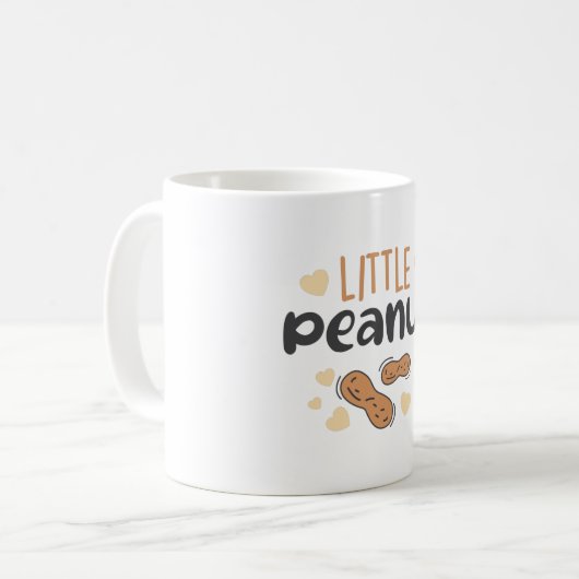 Mug Petit bébé de cacahuètes (Devant gauche)