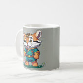 Mug Petit bébé de tigre de scouts (Devant gauche)