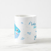 Mug Petit bébé requin - Bleu (Centre)