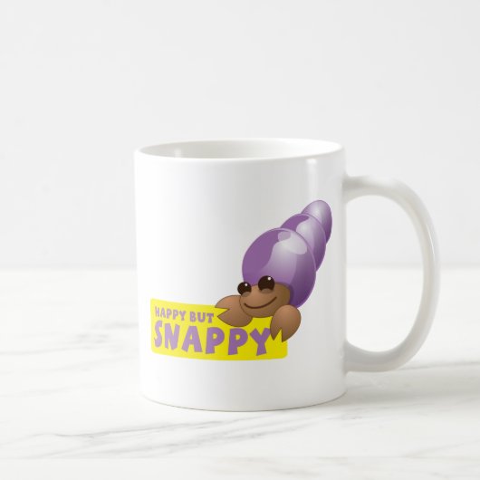 Mug Petit bernard l'ermite heureux mais vif (Droite)