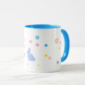 Mug Petit Blue Bunny Rabbit Kids (Devant droit)