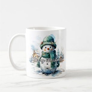 Mug Petit Bonhomme de Neige Cosy d'Hiver