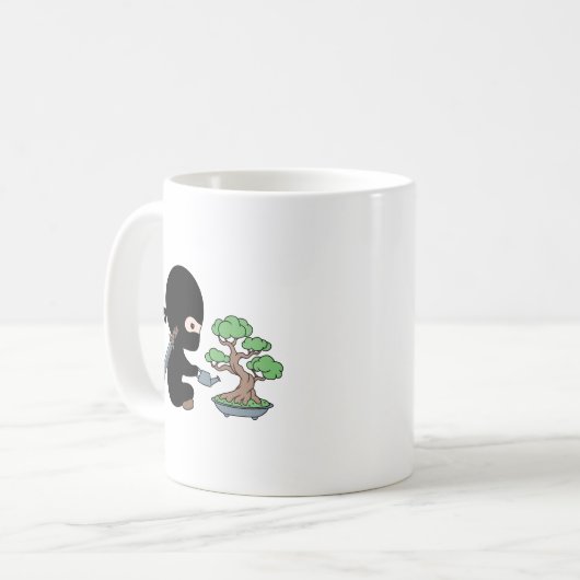 Mug Petit bonsaï d'eau de Ninja (Devant gauche)