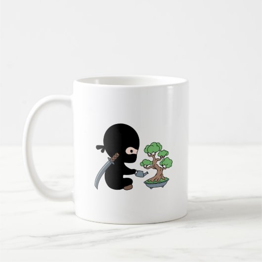 Mug Petit bonsaï d'eau de Ninja (Gauche)