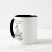 Mug Petit Buveur de Vin Moi (Devant gauche)