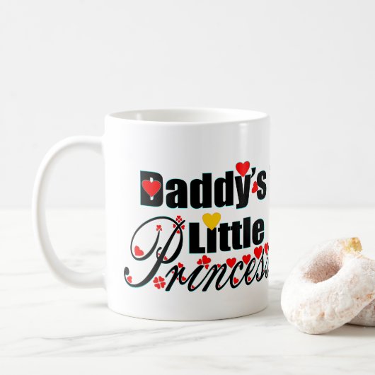 Mug ✔ Petit café classique princesse de papa (Avec donut)