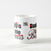 Mug ✔ Petit café classique princesse de papa (Centre)