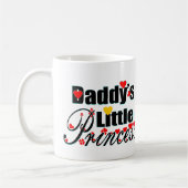 Mug ✔ Petit café classique princesse de papa (Gauche)