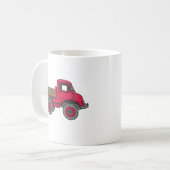 Mug Petit camion rouge (Devant gauche)