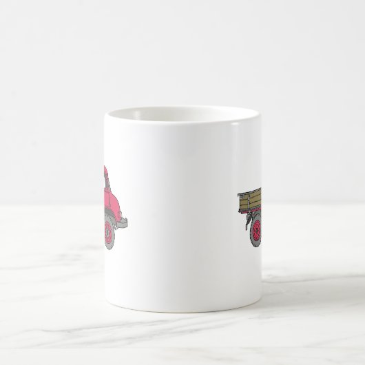Mug Petit camion rouge (Centre)