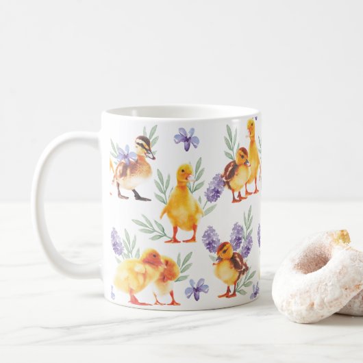 Mug Petit canard jaune (Avec donut)