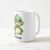 Mug Petit canard vert (Devant droit)
