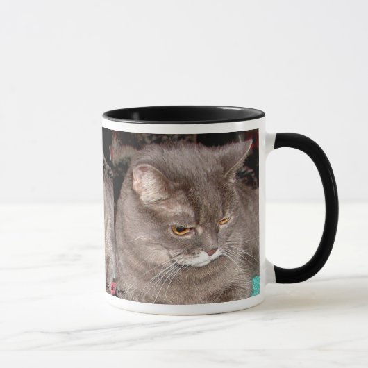 MUG PETIT CAT DE GRIS (Droite)
