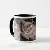 MUG PETIT CAT DE GRIS (Devant gauche)