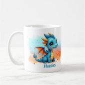 Mug Petit cerf-volant bleu-orange (Gauche)