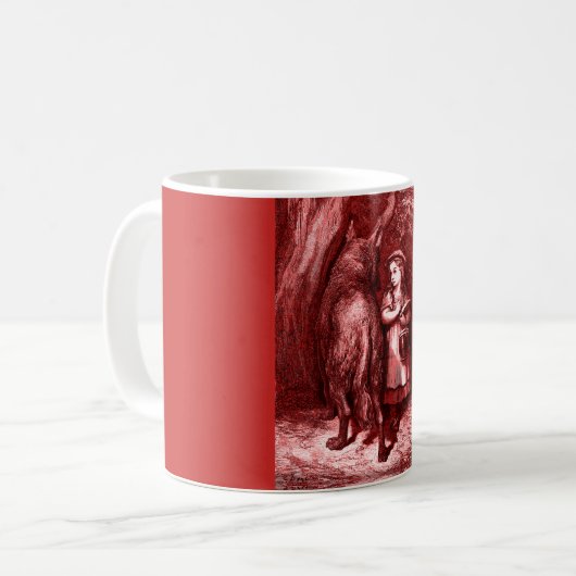 Mug Petit Chaperon rouge (Devant gauche)