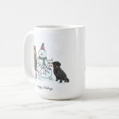 Mug Petit Charme Blanc Noël Cosy Propre (Devant gauche)