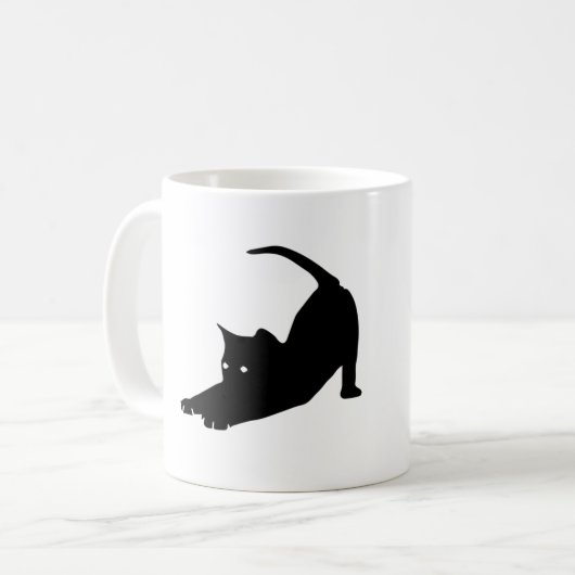Mug Petit chat noir (Devant gauche)