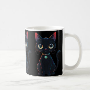 Mug Petit Chat Noir Effrayant