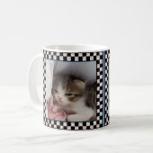 Mug Petit chaton de Somnolent-Tête (Devant gauche)