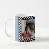 Mug Petit chaton de Somnolent-Tête (Gauche)