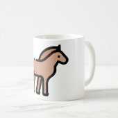 Mug Petit Cheval (Devant droit)