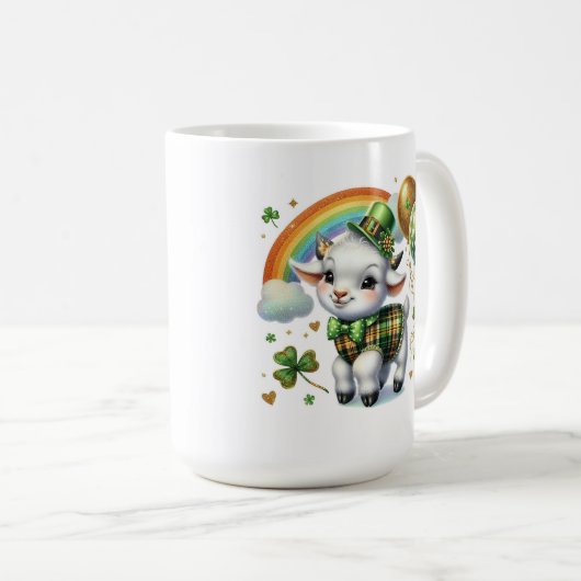 Mug Petit chèvre chanceux (Devant droit)
