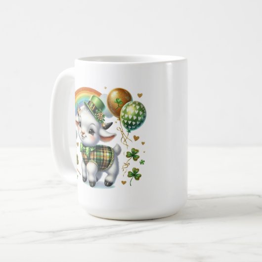 Mug Petit chèvre chanceux (Devant gauche)