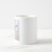Mug Petit chien avec visage doux Un message photo Text (Centre)